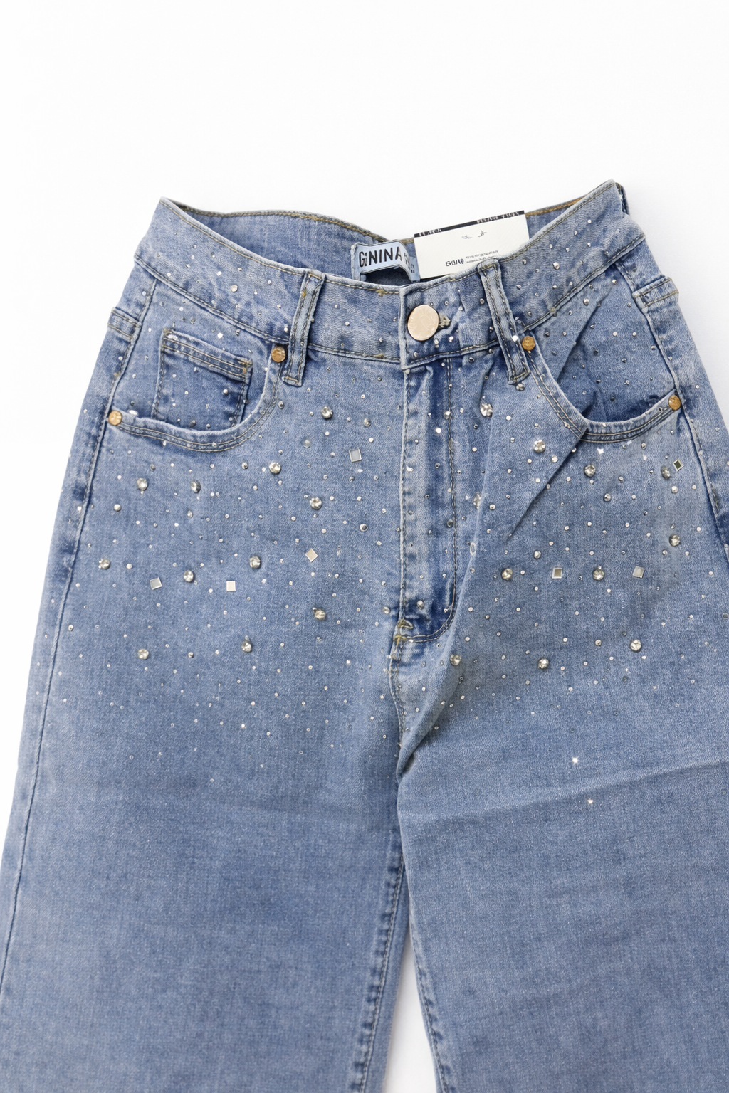 Jeans Wide Leg Diamante✨💎